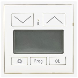 REV Matrix 0239530106 Cover Timer Switch Control Panel for Blinds and Roller Shutters Matte White