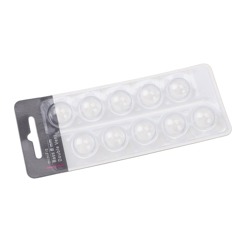 10pcs Double Vent Bass Dome Accessory Single Layer Double Vent