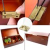 Yuannee Small Hinges,50 PCS Small Gold Hinges for Wood Hinges