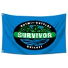 LCFHOME Survivor Tapestry TV Show Flag Firth Outwit Outplay Outlast