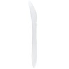 Karat U2041W PS Medium Weight Knives - White (Case of