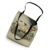 Yellow Labrador Dog Nature Marsh Ducks Hunting Camo Scene Tote