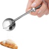 304 Silver Stainless Steel Flour Powder Filter Spoon, Shaker Duster