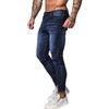 GINGTTO Super Skinny Jeans for Men Stretch, Flat Front Mens