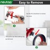 Neutop Dust Bin Top Fixed Sealing Ring Replacement Compatible with