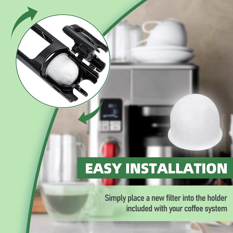 12-Pack Water Filter Pods for Wolf Gourmet Coffee Maker, Replacement