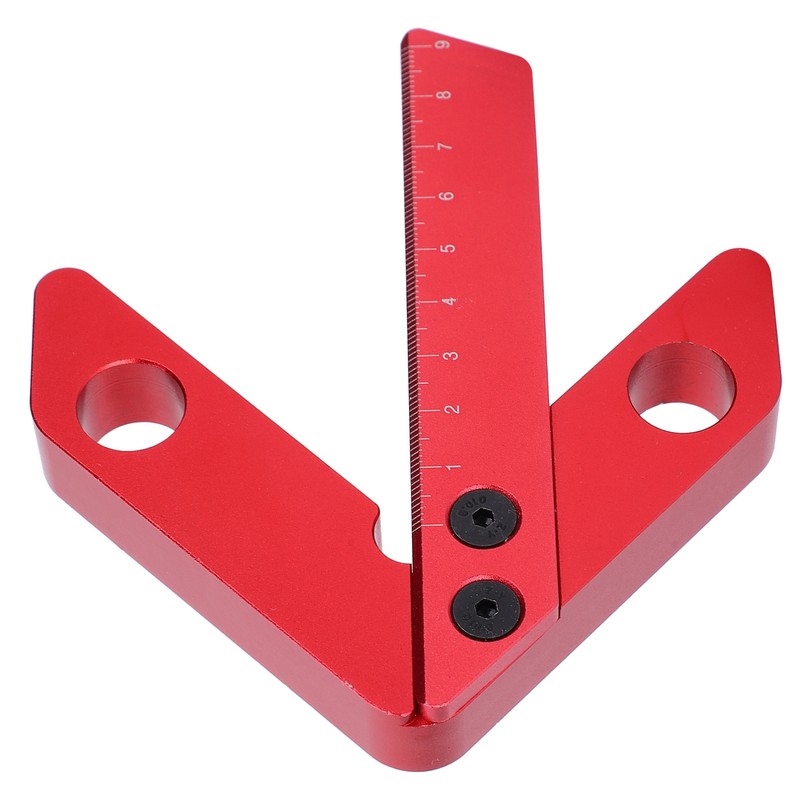 45/90 Degree Center Finder Scriber Aluminum Alloy Line Gauge Woodworking
