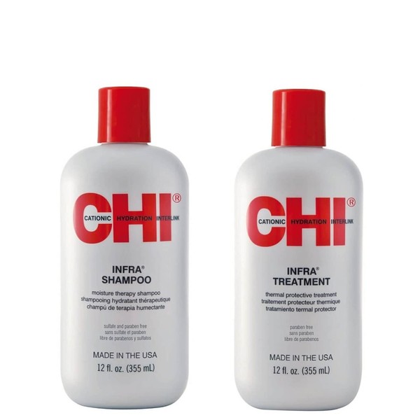 CHI Infra Set - Infra Shampoo 355 ml + Infra Treatment 355 ml
