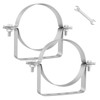 Mineye 2Pcs 6 inch Adjustable Vent Wall Strap, Heavy Duty