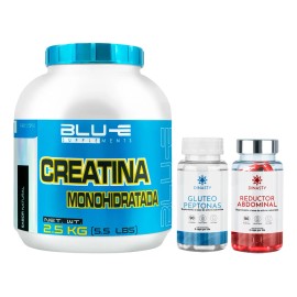 Creatina Blue 2.5kg+peptona Dinasty+reductor Abdominal Dinas