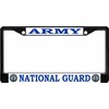 Army National Guard Black License Plate Frame