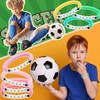 Alomois 24PCs Soccer Bracelets Soccers Party Favors Charm Bracelets Clay