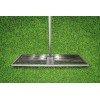 Varomorus Stainless Steel Lawn Level Tool with Handle for Grass