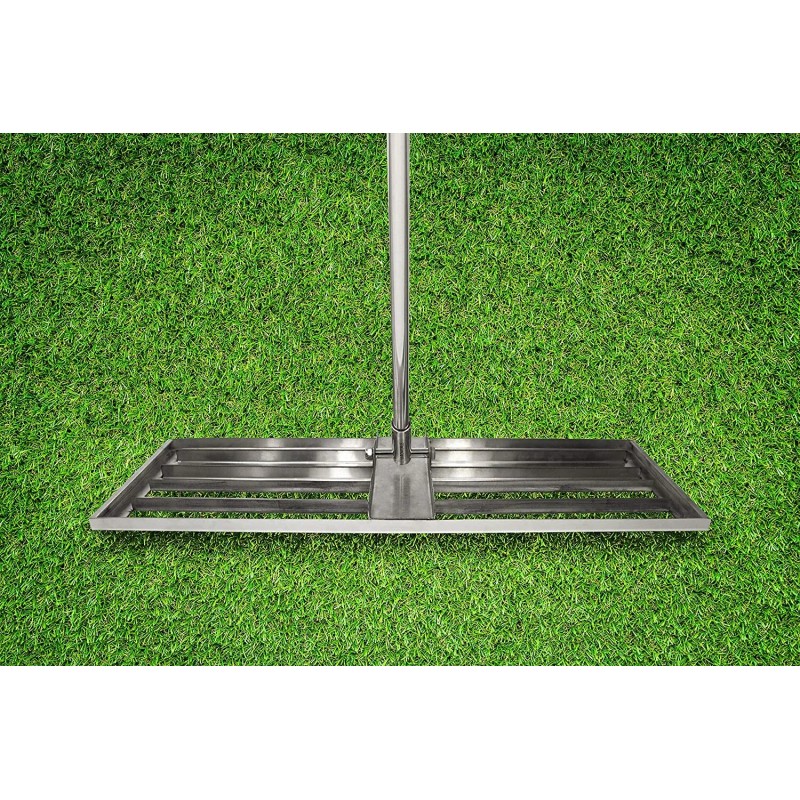 Varomorus Stainless Steel Lawn Level Tool with Handle for Grass
