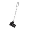 T Bar Row Platform with Chain Carabineer Clips Core Muscles