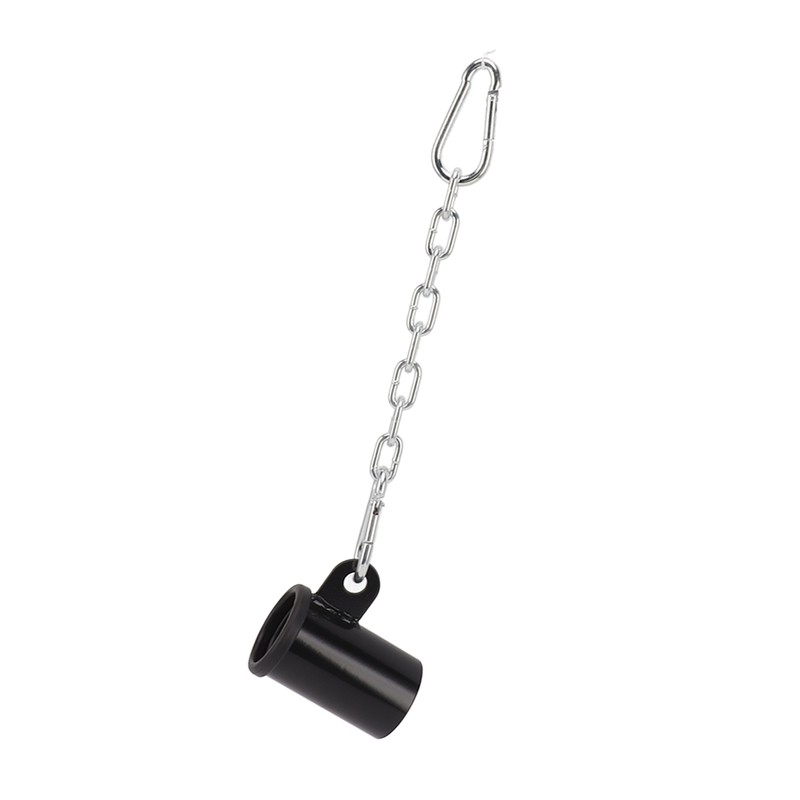 T Bar Row Platform with Chain Carabineer Clips Core Muscles
