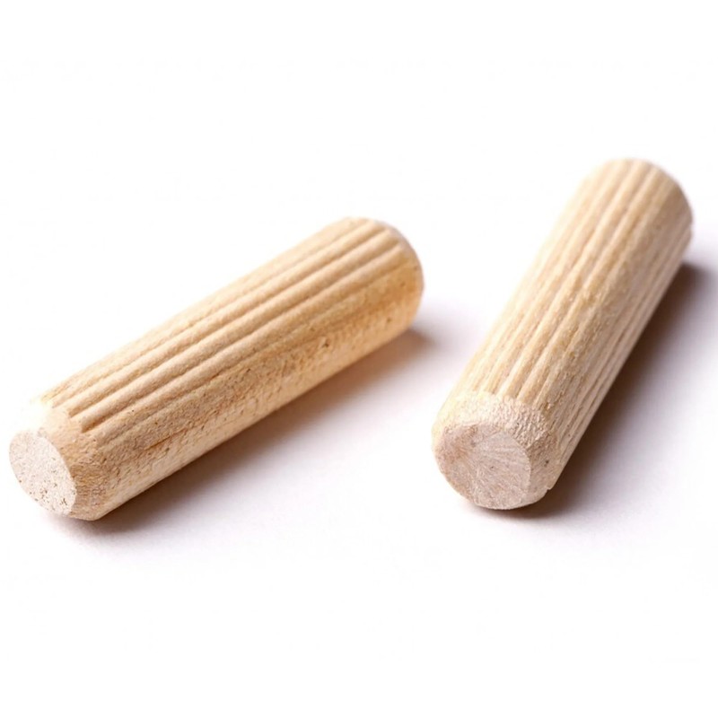 Wooden Dowels Premium Wood Plugs, Dowling, Tapered Pins, Fluted, Versatile