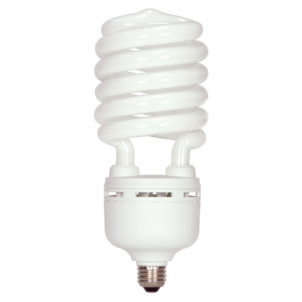 Satco S7397 85 Watt (350 Watt) 5700 Lumens Hi-Pro Spiral CFL Soft White 2700K Medium Base 120 Volt Light Bulb
