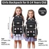 Tanou School Backpack Girls Backpack School Teenagers 22 Litre Breathable