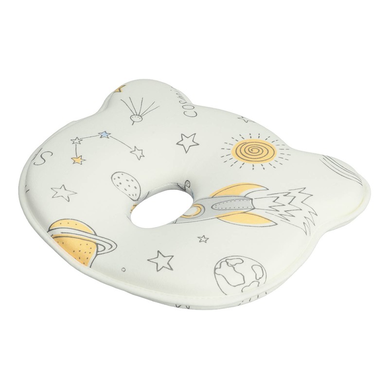 Baby Head Shaping Pillow Prevent Flat Head Cartoon Pattern Soft