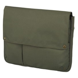 Kokuyo BIZRACK Bag-In Bag, Holds 13.3-inch Laptops, Horizontal, Green, Kaha-BRB130DG [x3]