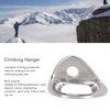 10 pcs Climbing Hanger, 25KN Stainless Steel Rock Climbing Anchors