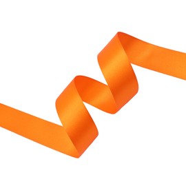 VATIN 25 Metres Satin Ribbon Orange 25 mm Ribbon Gift Ribbon Decorative Ribbon Satin Ribbon