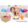 SmilerSmile SmilerSmile 8x8x5 Inches Cake Boxes with Windows 20pcs 8