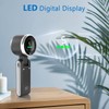 Portable Compact Handheld Fan, 3600mAh, USB Rechargeable Battery Operated, 5