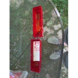 Glo-Brite 1962 Buick LeSabre And Invicta Pair Of NORS Glo-BriteTail Light Lenses