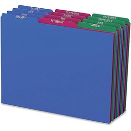 Pendaflex Poly Top Tab File Guides