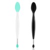2 Pcs Lip Scrub Brush Silicone Exfoliating Lip Brush Tool
