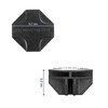 SONGMICS ALPC0B-20V1 Plastic Connectors for DIY Boltless Shelving System Black