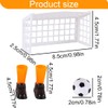 OUDQFCJ Children's Mini Football Table Football Table Balls Table Football