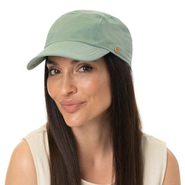 Mayser Riccardo Gomera Cap with UV Protection, Baseball Cap, Sun Cap, Women's/Men, Made in the EU Peak, Closed Back, Spring/Summer, blue
