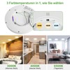 zemty 3 Colours 3000/4000/6500 K LED Ceiling Light Flat, 15