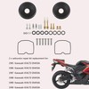 2-Pack Carburetor Carb Repair Kits Replacement for 1985-1990 Kawasaki 454