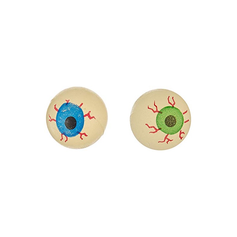 Glow in the Dark Halloween EYE Ball Bouncy Balls 32