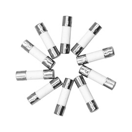 Generac 10000005117 6.3A 250V Fuse Replacements - Nissan Battery Fuse 5mmX20mm Pack of 10 for Optimal Performance