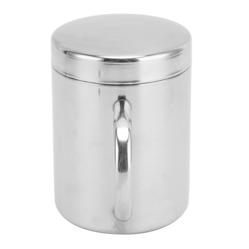Tea Cup Portable 304 Stainless Steel Water Cup with Lid