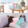 BLOOPIC 折り畳みコップ 伸縮式 折りたたみカップ 蓋付き 携帯シリコンカップ 軽量 おしゃれ シリコン製 折りたたみコップ
