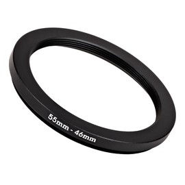55mm to 46mm Step-Down Ring Filter adapter (55mm-46mm) Camera Filter Ring for 46mm UV ND CPL Filter (MPIXO)