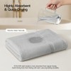 ecolook Bath Towels Set of 4,100% Cotton,27 x 55 Inches,Quick-Drying