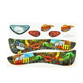 Fisher-Price Replacement Label Sheet - Blaze & The Monster Machine Tough Trike