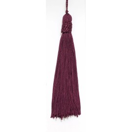 DÉCOPRO Ruby Red 5.5" Chainette Tassels Rosewood Passion [Set of 10]