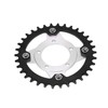 34T 104 BCD Electric Bike Chainring and Adapter for Bafang