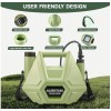 ALIENTABI 1 Gallon Battery Backpack Sprayer for Garden, Outdoor Weeding,