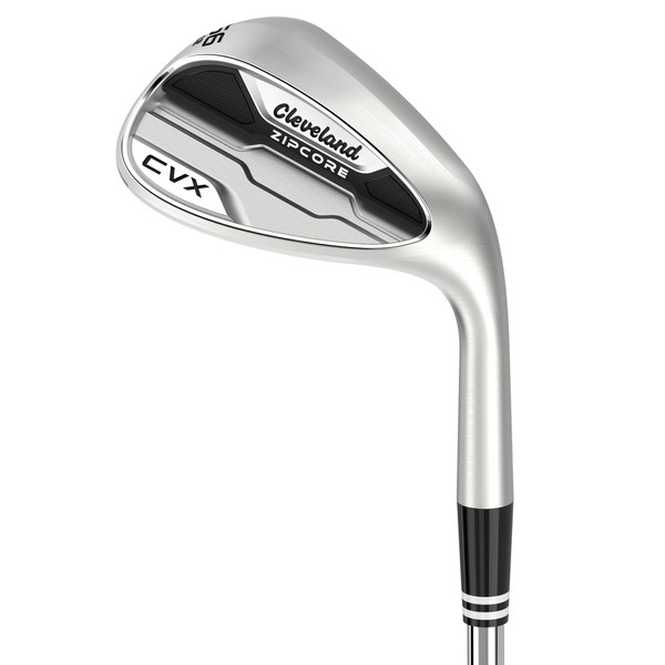 Dunlop Cleveland Golf CVX ZipCore Wedge, N.S.PRO Modus3 Tour 115 Steel Shaft, Men's, Right Hand, Loft: 46°, 2022 Model, Silver
