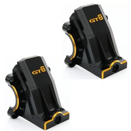 GTB Metal Aluminum Front/Rear Universal Gearbox Cover fit Xmaxx (2pcs/Set)