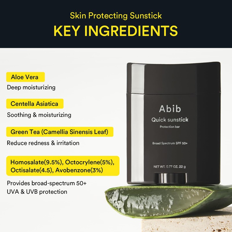 Abib Airy & Quick Sunstick DUO Broad Spectrum SPF50+ 1.58